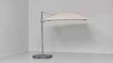 SEGLARÖ Parasol, hanging, anthracite/tilting, 330x240 cm
