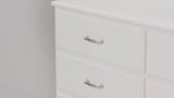 TYSSEDAL Commode 6 tiroirs, blanc, 127x81 cm