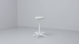 LIDKULLEN Active sit/stand support, Gunnared dark grey