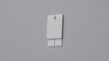 ALFTA Adhesive hook for frame, white
