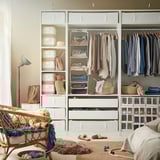 SKUBB Storage case, white, 90x53x19 cm