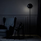 SVARTNORA Floor lamp, black