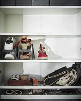 MURVEL Shoe organiser, grey, 14x14x24 cm