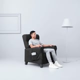 MUREN Recliner, Remmarn dark grey