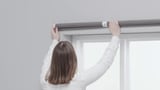 LÅNGDANS Rollo, grau, 80x250 cm