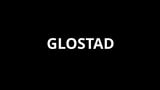 GLOSTAD Loveseat, Knisa dark gray