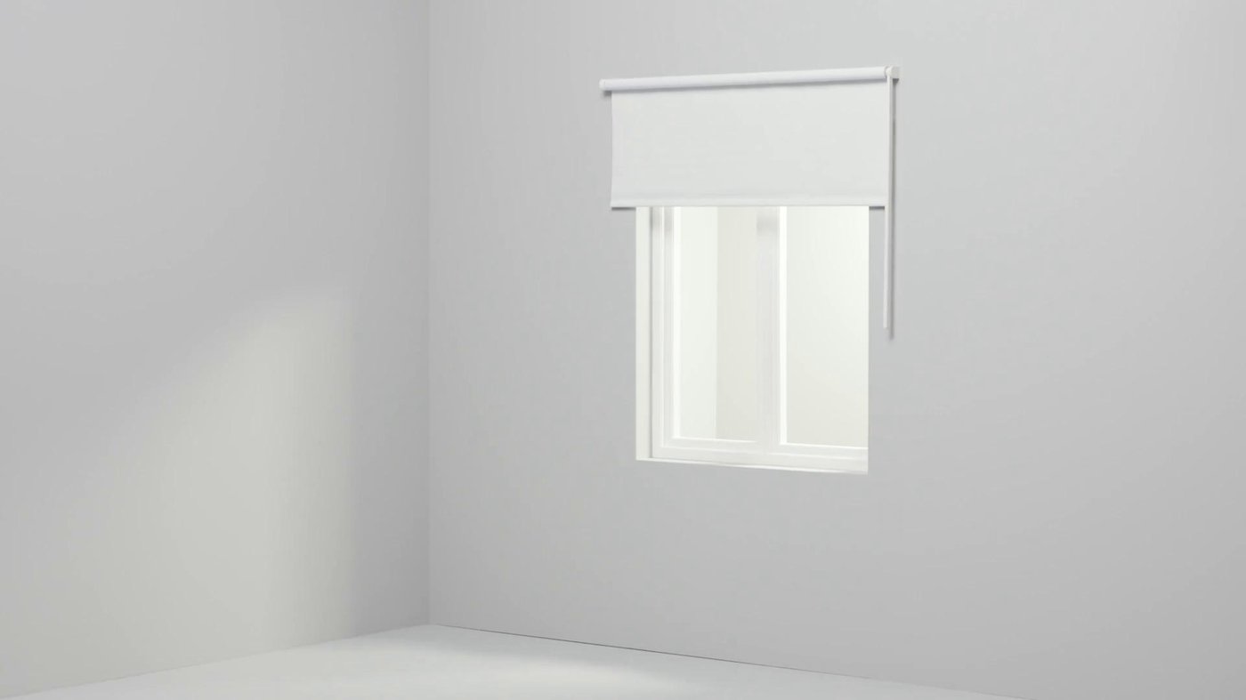 FRIDANS フリダンス 遮光ロールスクリーン, ホワイト, 180x195 cm - IKEA