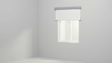 TRETUR Block-out roller blind, white, 100x195 cm