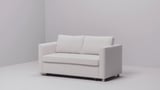 PÄRUP Sleeper sofa, Vissle gray