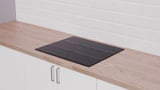 HÖGKLASSIG Induktionskochfeld, IKEA 700 schwarz, 59 cm