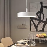 NYMÅNE LED pendant lamp, wireless dimmable white spectrum/white, 15 "