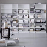 BILLY Bookcase, white, 200x28x237 cm