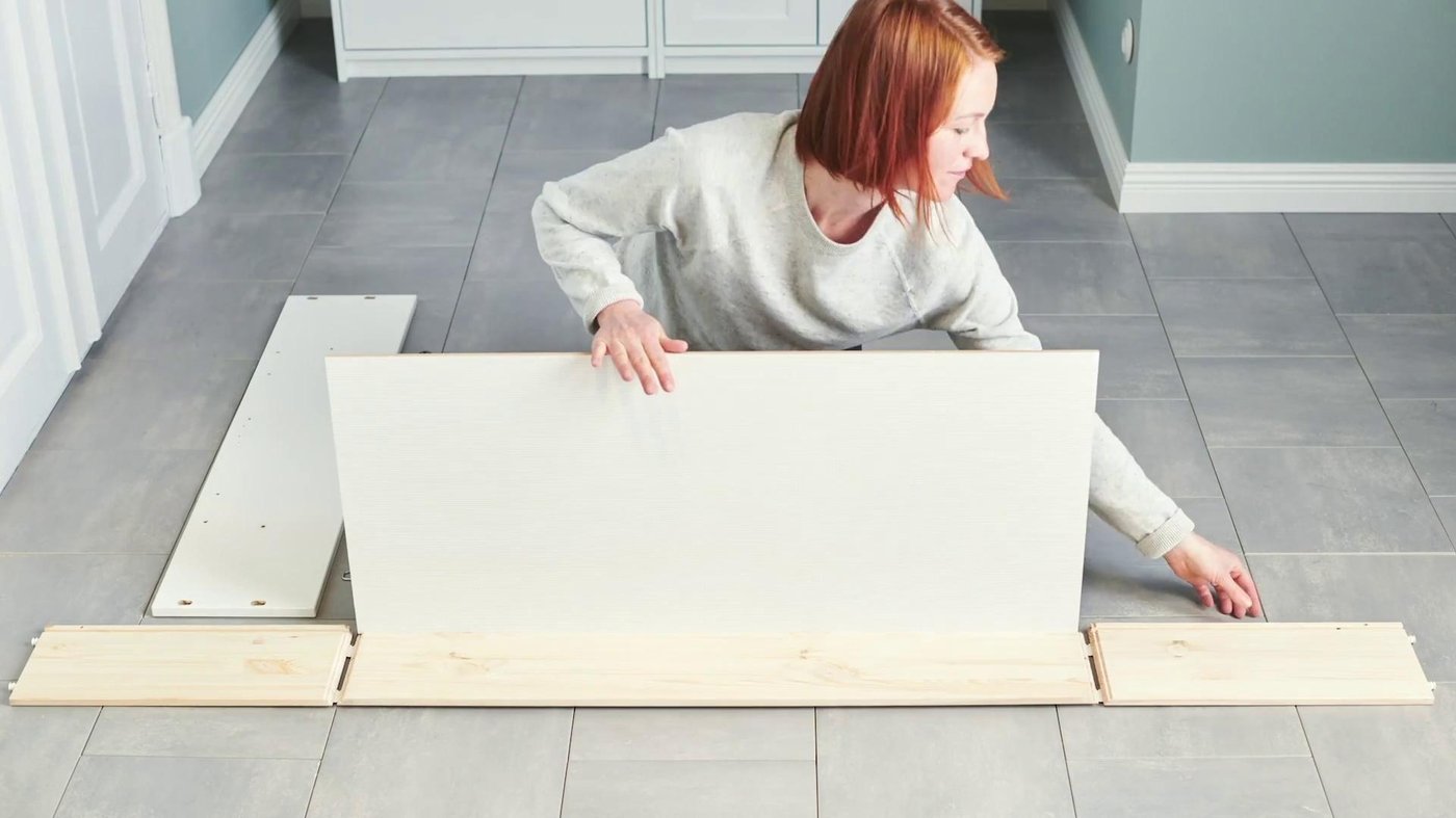 IDANÄS イダネス サイドボード, ホワイト, 124x50x95 cm - IKEA