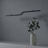 PILSKOTT LED pendant lamp, smart black, 97 cm