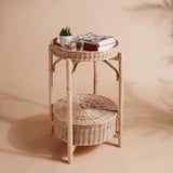 TOLKNING Bedside table, handmade, 52 cm