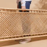 TOLKNING Room divider, handmade rattan, 150x170 cm