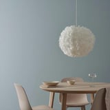 VINDKAST Pendant lamp, white, 50 cm