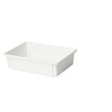KACKLA Extendable box, white, 25-38x19 cm