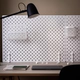 SKÅDIS Pegboard, white, 76x56 cm