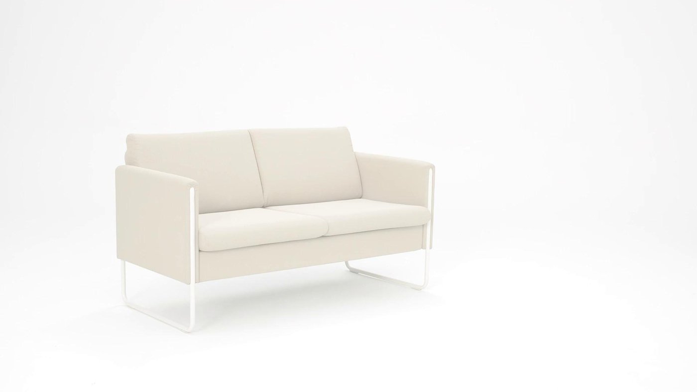 VACKERBY ヴァッケルビー 2人掛けソファ, レマルン グレーベージュ - IKEA