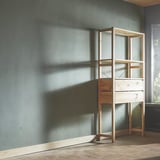IVAR Folding table, pine, 80x30-91 cm