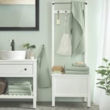 SALVIKEN Bath sheet, natural, 39x59 "