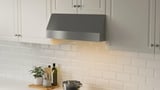 UPPFRISKANDE Hotă perete, aspect inox, 80 cm