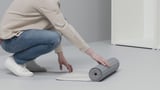 LARKOLLEN Handle, white, 60 cm