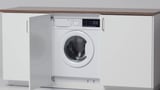 TVÄTTAD Lave-linge intégré, blanc