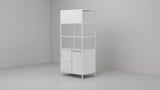 TROTTEN Element s kliznim vratima, antracit, 80x55x180 cm