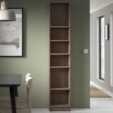 BILLY Bookcase, oak effect, 15 3/4x11x79 1/2 "