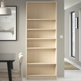 BILLY Bookcase, birch effect, 80x28x202 cm