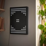 OBEGRÄNSAD LED wall lamp, black