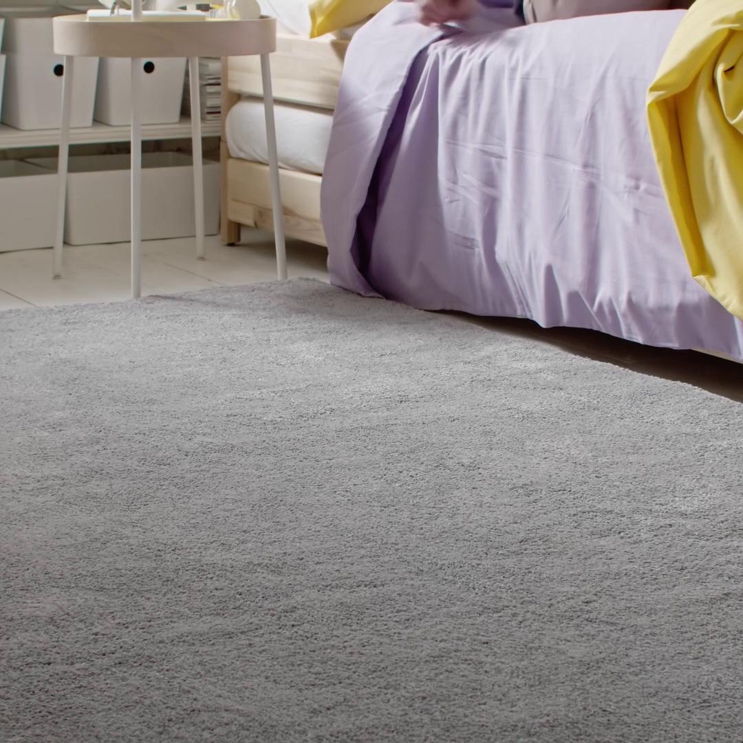 【極美品】IKEA ラグ GASER 133×195cm ダークグレー IKEA GASER ダークグレー 56×150センチ - メルカリ