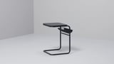 OLSERÖD Table d'appoint, anthracite/motif bouleau jaune foncé, 53x50 cm