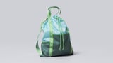BLÅVINGAD Sac à dos, bleu/vert, 13 l