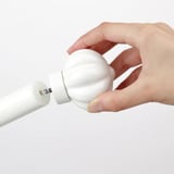PALPMOSSMAL Finials, 1 pair, white