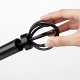 TALLBARSMAL Finials, 1 pair, black