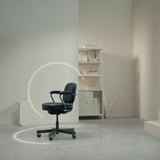 ALEFJÄLL Office chair, Glose black