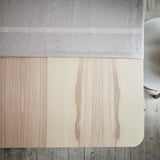 NISSÖGA Tablecloth, gray, 57x94 "