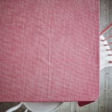 SVARTSENAP Tablecloth, pink-red, 145x240 cm