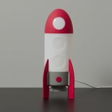 AFTONSPARV LED table lamp, rocket/multicolour
