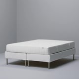 VALEVÅG Matelas hybride, mi-ferme/blanc, 1 place