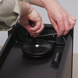 TITTEBO Tambour storage f small appliances, black, 60 cm