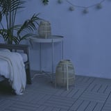 SOLVINDEN LED table lamp, battery-operated/outdoor, 24 cm