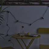SOLVINDEN LED string light with 12 lights, battery operated/outdoor multicolor