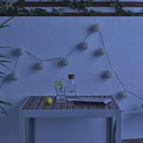 SOLVINDEN LED string light with 12 lights, battery operated/white