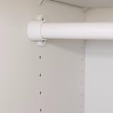 KOMPLEMENT Clothes rail, dark grey, 100 cm