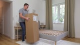 ÅVABERG Foam mattress, medium firm/white, 160x200 cm