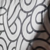 SÖTRÖNN Mug, patterned white/black, 32 cl